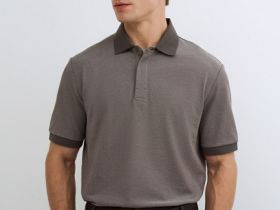 Поло из пике, Коричневый