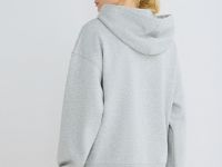 Толстовка объёмного силуэта, Серый