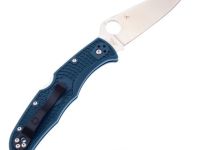 Складной нож Spyderco Endura 4 сталь K390, рукоять FRN голубая
