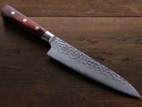 Кухонный нож шефа 180 мм, Sakai Takayuki, сталь VG-10 Damascus, рукоять дерево пакка