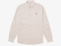 Мужская рубашка Lacoste из смеси хлопка и льна