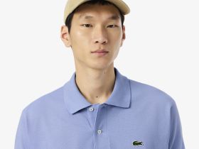 Мужское поло Lacoste L1212 классического кроя