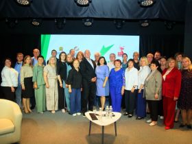 Секретарь СЖР  Владимир Касютин представил обзор лучших изданий страны на фестивале журналистов «А мы из Пензы»