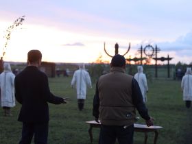 В Якутске на Ысыахе Туймаады состоялся обряд встречи солнца