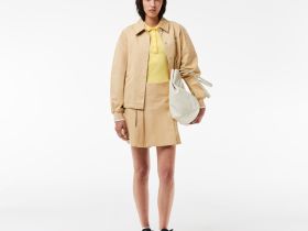 Женское поло Lacoste из органического хлопка