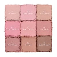 Палетка теней для макияжа глаз Dasique Shadow Palette 33 Milky Berry