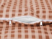 Постельное белье полукомплект Vichy, терракота