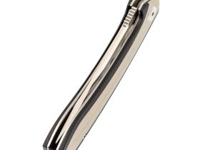 Складной нож Eafengrow EF947, сталь D2, рукоять G10, черный/бежевый