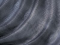 Платье из сетки с асимметричными сборками, Серый