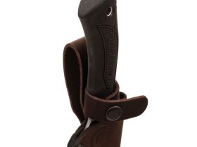 Нож для выживания Тайфун, сталь 65х13, рукоять Elastron