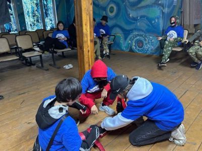 Спасатели Якутии провели мастер-классы для участников маршрута «Путь Росомахи»