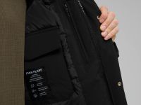 Утепленная парка с капюшоном