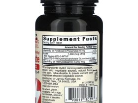 Jarrow Formulas, метил B12 и метилфолат, со вкусом вишни, 5000 мкг/800 мкг, 60 жевательных таблеток