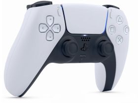 Беспроводной контроллер Sony DualSense Wireless Controller для PS5 (белый/черный)
