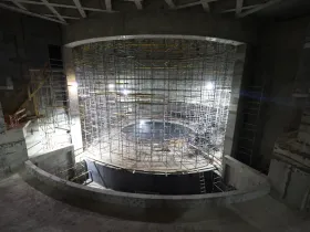 Глава Якутии оценил ход строительства Арктического центра эпоса и искусств