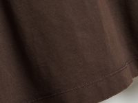 Футболка с принтом для девочек, Коричневый