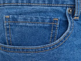 Базовые узкие джинсы, Синий