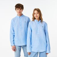 Рубашка Lacoste повседневного кроя унисекс из смеси льна