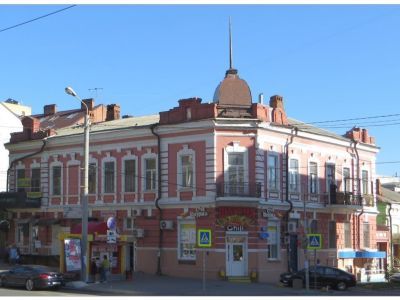 Дом лесопромышленника В.Д.Аронского, в котором жил архитектор Л.Ф.Эберг