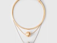 Колье, 3 шт., Мультицвет