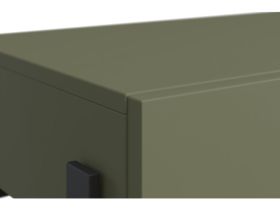 Консоль Лигес 93x40 Оливковый/Черный