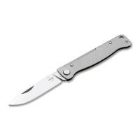 Складной нож Boker Atlas SW, сталь 12С27, рукоять нержавеющая сталь