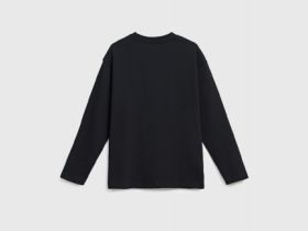 Лонгслив для мальчиков, Черный