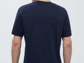 Футболка из хлопка с принтом