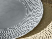 Тарелка Brezza dal mare, серая