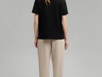 Свободная футболка comfort fit из хлопкового джерси