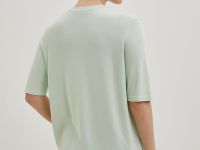 Джемпер свободного силуэта с коротким рукавом