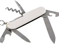 Нож перочинный Victorinox Spartan, сталь X55CrMo14, рукоять Cellidor®, белый, 12 функций, 91мм