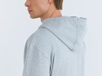 Базовая толстовка на молнии, Серый