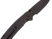 Складной нож CJRB Pyrite, сталь AR-RPM9, рукоять сталь, черный
