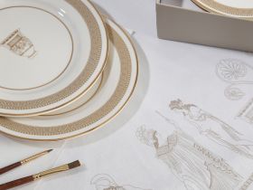 Набор тарелок Antique