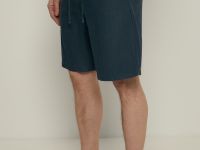 Шорты на резинке с добавлением льна