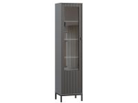 Витрина Трейвис 1-48x205 Графитовый