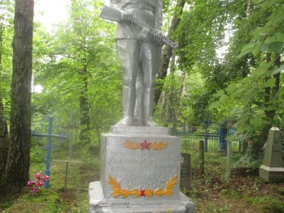 Братская могила 8 советских воинов и партизан, погибших в 1942-1943 гг. в боях с немецко-фашистскими захватчиками