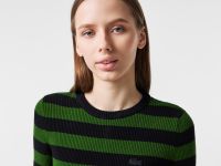 Эластичное платье Lacoste в полоску