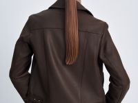 Куртка-косуха из натуральной кожи