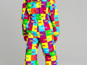 Комбинезон текстильный с полиуретановым покрытием для девочек