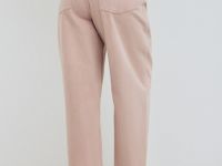 Джинсы Balloon с высокой посадкой, Розовый