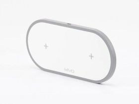 Беспроводное зарядное устройство Mivo MW-02 2в1 Type-C 10W (White)