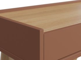 Консоль Торвалль 90x40 Терракотовый/Натуральный