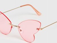 Солнцезащитные очки фигурные для девочек, Розовый