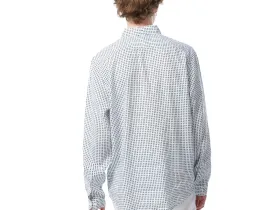 Мужская рубашка Lacoste с монограммой из смеси льна