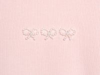 Лонгслив в рубчик для девочек, Розовый