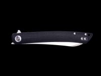 Складной нож Dr.Tech W4224LB, сталь D2, рукоять G10, черный