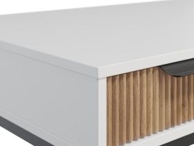 Стол Леванте-3 120x60 Белый/Черный