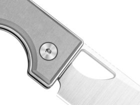 Складной нож Kizer Little Ringbo, сталь AEB-L, рукоять алюминий, серый